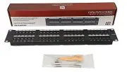 NEW ADI Pro 0E-C6PP48 , CAT6 PATCH PANEL 48-Port 19" 2U RACKMOUNT Terminal Block