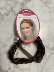 Serenity Thick Braided Headband Accent by EasiHair Hairpieces Boysenberry Treat