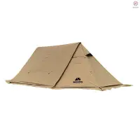 在飛比找Yahoo!奇摩拍賣優惠-戶外防風營帳篷帶爐頂 4 季帳篷遮陽棚,適合家庭營狩獵釣魚 