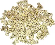 uxcell 80pcs 2024 Year Number Charm Graduation Year Charm Anti Gold for Tassel, DIY Jewelry Making, Necklace Bracelets, Keychain, Golden