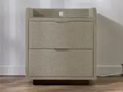Elevation Bedside Table - Jazz Almond
