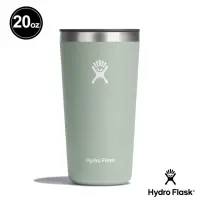 在飛比找momo購物網優惠-【Hydro Flask】20oz/592ml 隨行杯(灰綠