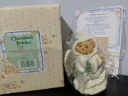 Cherished Teddies Stormi "Hark the Herald Angels Sing" 1996 Angel Figurine