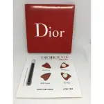 DIOR 迪奧 超惹火精萃唇膏&絲絨唇露試色卡