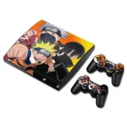 PS3 PlayStation 3 Slim & 2 Controller Skins Cartoon Stickers Skin Sticker