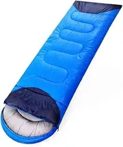 Sleeping Bags for Adults,Envelope Sleeping Bags for Adults 3 Seasons Extra Large Warm Lightweight Spliced Envelope Sleeping Bags with Compression Sack Ideal Gear for Hi