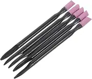 EXQUIMEUBLE 5pcs Nail Sanding Tool Dual- Nail Dead Skin Pen for Polish Equipment Versatile Manicure Tools for Smooth and Cuticle Care