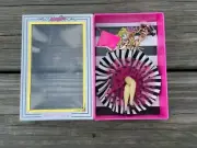Betsey Johnson Keychain gold Tone Can Can Girl Bag Bangle Keys Holder new in box