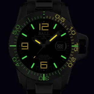 【BALL 波爾】B3_ BALL 波爾錶 Engineer Hydrocarbon EOD 機械潛水錶 / 黑面 42mm(DM3200A-S1C-BK)