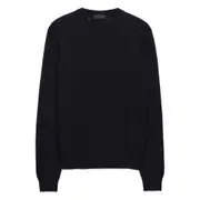 [Prada] Prada Triangle-logo Cashmere Sweater 52 IT BLUE