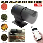 Automatic Aquarium Fish Tank Feeder Food Dispenser APP Remote Control Feeding AU