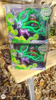 MY LITTLE PONY MANIAC MAYHEM AND SPIKE THE DRAGON 2 PIECE FIGURE SET NIB HAVE 2