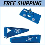Professional Woodworking Jig Set: 2 Drawer Slides and Concealed Hinge Made Easy