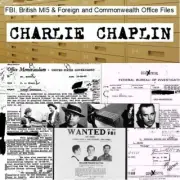 Charlie Chaplin FBI British MI5 & Foreign & Commonwealth Office Files USB Drive