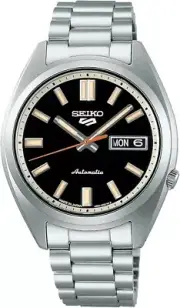 SEIKO 5 Sports SBSA255 SNXS series 37.4mm Mechanical Automatic Watch Black Dial