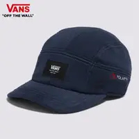 在飛比找momo購物網優惠-【VANS 官方旗艦】Dening 男女款藍色露營帽