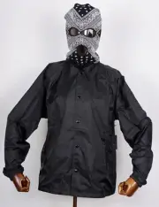 Dgk Skateboards Coaches Jacket Coach Jacke Movement Black in S Dirty Ghetto Kids