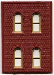 HO DPM 2 Story/4 Arch Window (4)