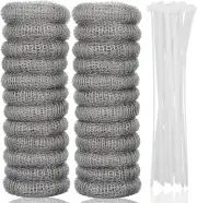 24 PCS Lint Traps Lint Catcher for Washing Machine Stainless Steel Washing Mach