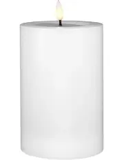 [Maxwell & Williams] Let's Get Lit LED Flameless Wax Pillar Candle 10x15cm Gift Boxed in Natural