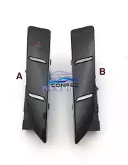 1pc for Cadillac XTS double flash emergency light switch glove box touch switch