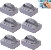 Hand-held Pools Pumice Stone for Pool Cleaning Block with Handle Pumice Stone for Pool Scrubbing Scouring N3a2 Cleaning, Stone