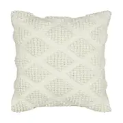 43cm Bobble Cushion - Natural