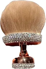 Large Body Brush with Soft Synthetic Bristles, Ideal for Foundation, Sunscreen, and Tanner Application, Ergonomic Design for Face and Body Use