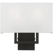 Livex Lighting 50990-04 Pierson 2 Light 13 inch Black ADA Sconce Wall Light