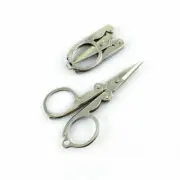 Mini Folding Metal Pocket Travel SCISSOR Trimming Craft Item Small Sharp Cutter