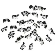 Cow Model*30 Outdoor Landscape Plastic Psychological Railway Scene Layout