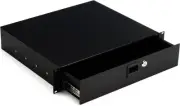 On-Stage Stands RDL2000 2U Locking Rack Drawer