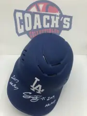 Cody Bellinger Autographed LA Dodgers Matte Finish Full Size Cool Flo Batting He