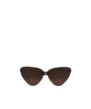 Shield 2.0 Cat Sunglasses in Gold One size Black