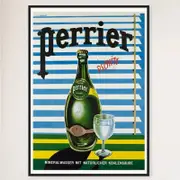 Galrie Perrier Blinds 1956 Vintage Advertising Poster - Perfect for Home Decor, Black Frame, A1 60 x 84cm (23 x 33inch)