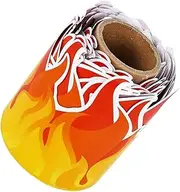 Homoyoyo 1 Roll Flame Shaped Classroom Blackboard Border Sticker Rolled Decoration for Bulletin Boards Versatile Wall Decor for Classrooms Offices and More