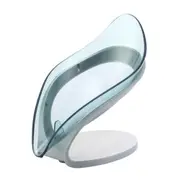 Leaf Shape Soap Holder Bathroom Box Kitchen Dish Storage Non-Slip Drain Storage Case Container