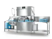Hobart Premax Double Rack Hood-Type Dishwasher with ASR & Vapostop - Passthrough Dishwashers (HB-AUPT-V) - AUPT-V-HB