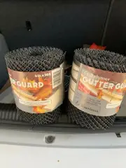 20 ft x 6 in Amerimax Co-Polymer ANTI-CLOG MESH Gutter Guard set of 3