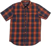 [AG-GEAR] Men's Short Sleeve Hay Baler Button Down Shirt, Breathable Performance Work Shirt for Farmers and Ranchers with UPF30