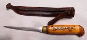 Vintage Norway/Finland Fish Fillet Knife Artisan Handcrafted Fixed Blade Zellmer