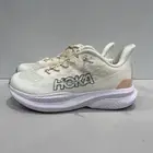 HOKA One One Y Mach 6 Kids Running Shoes Size 2.5MD EGV White Peach