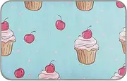 Cartoon Cupcake Summer Cooling Blankets for Medium Dogs Self Cooling Blankets for Outdoor Cats for Cat's Outside cat Portable tapete enfriador para Perros M
