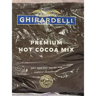 GHIRARDELLI 吉爾德利 鷹牌 濃情巧克力 尊爵無糖可可粉有糖 908g 2磅裝 巧克力粉 純可可 風味可可粉
