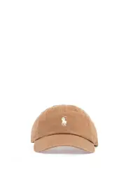 [POLO RALPH LAUREN] POLO RALPH LAUREN adjustable curved brim beige sports cap OS Beige