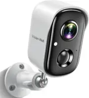 1080P Indoor/Outdoor Security Wireless Camera,Rechargeable Battery/Solar Powered