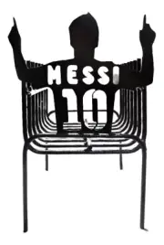 LIONEL MESSI 10 Grill BRAZIER Iron Fire Pit BBQ BRASERO Parrilla ARGENTINA Asado