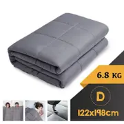 WEIGHTED BLANKET DOUBLE Heavy Gravity GREY 6.8KG