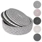 Flame Table Mats Thickened Dining Set of 5 Heat Resistant Trivets for Hot Dishes