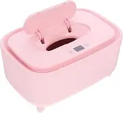 ERINGOGO Wet Wipe Warmer Feeder Dispenser Flushable Wipes Dry Reusable Hygiene Sorbent Fragrance Heater Water Cleaner Container Wipe Warmer Wet Wipe Warmer Pink